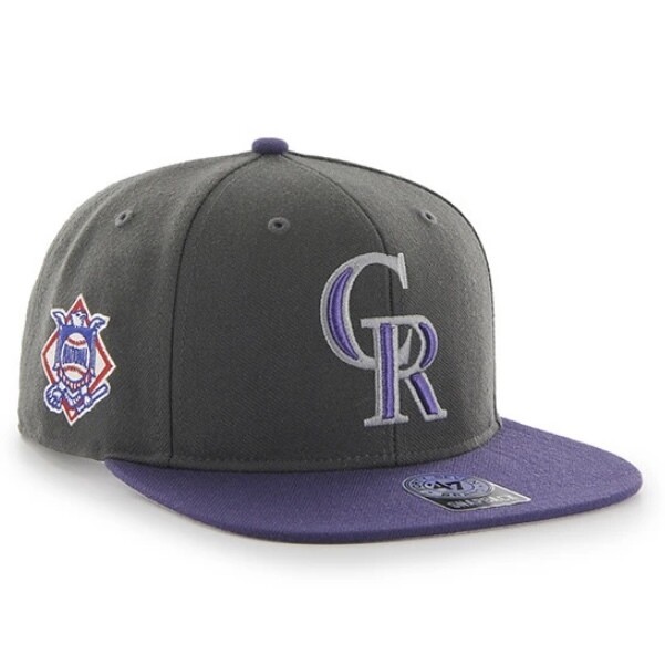 Colorado Rockies Men’s 47 Brand Captain Snapback Hat