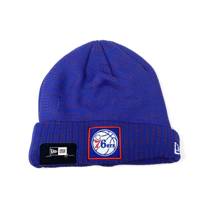 Philadelphia 76ers Men's New Era Cuffed Knit Hat Philadelphia 76ers Men's New Era Cuffed Knit Hat