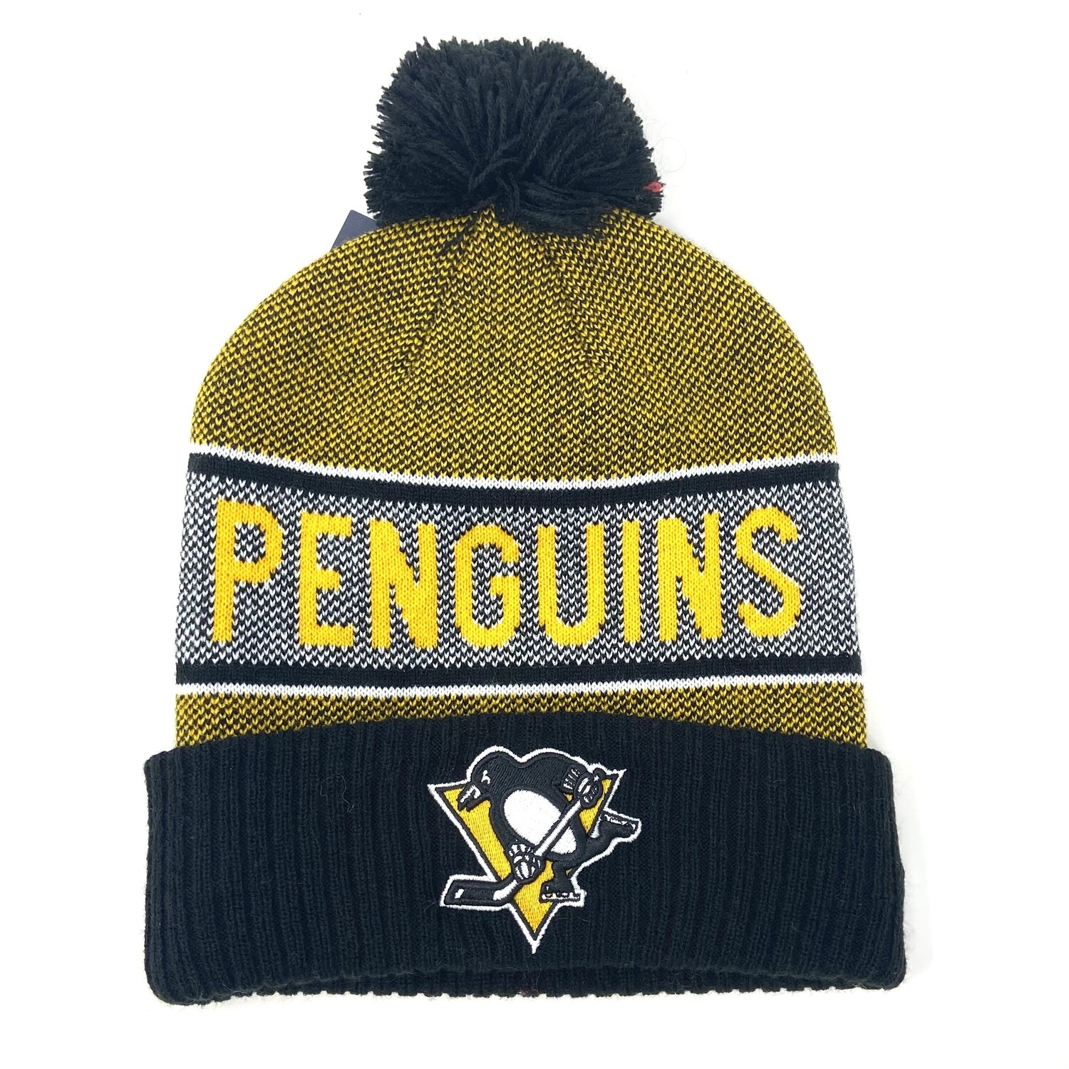 Pittsburgh Penguins Men’s Fanatics Cuffed Pom Knit Hat