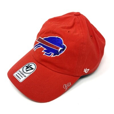 Buffalo Bills Women's 47 Brand Clean Up Adjustable Hat