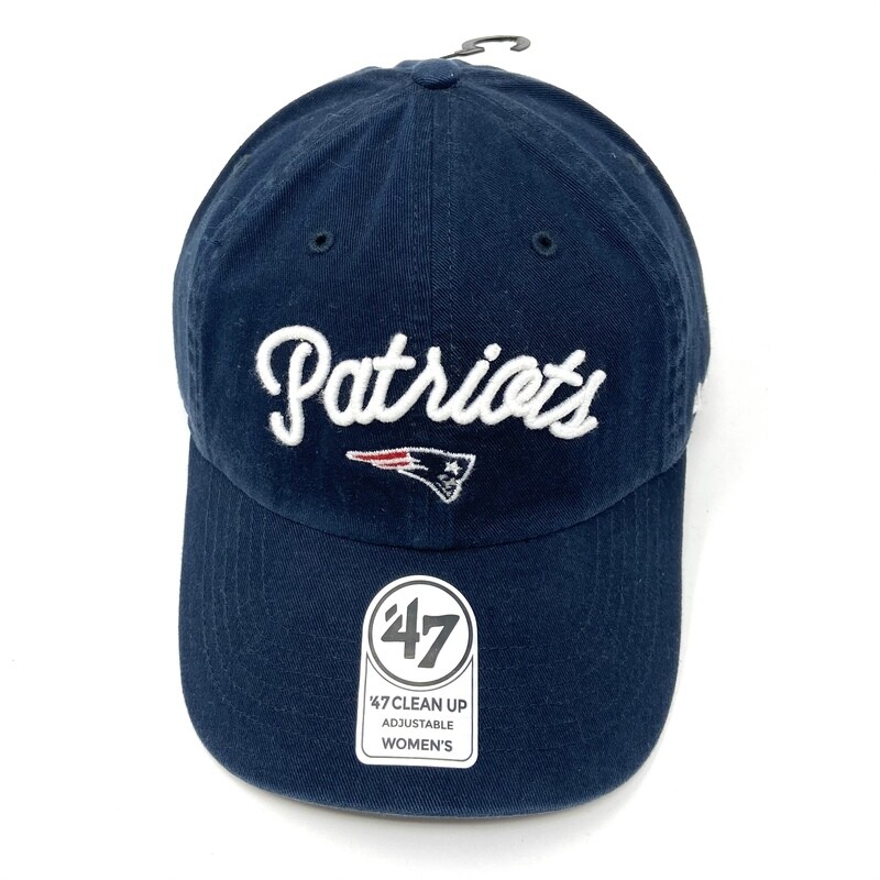 New England Patriots Women's 47 Brand Clean Up Adjustable Hat