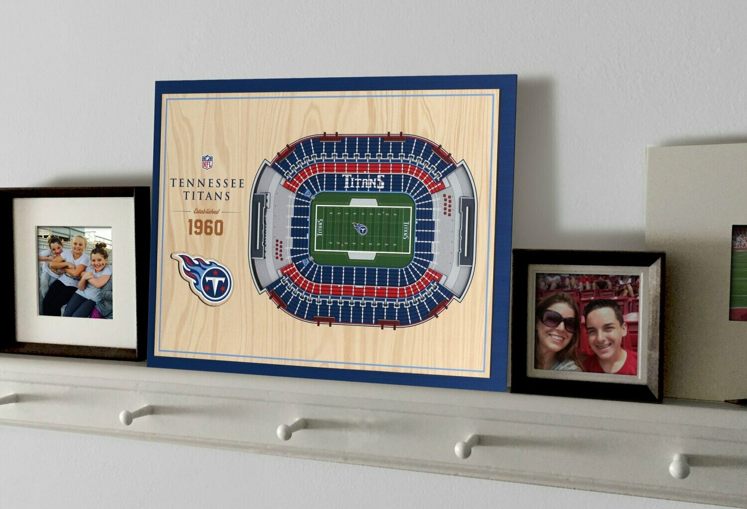 Tennessee Titans 5 Layer StadiumViews 3D Wall Art