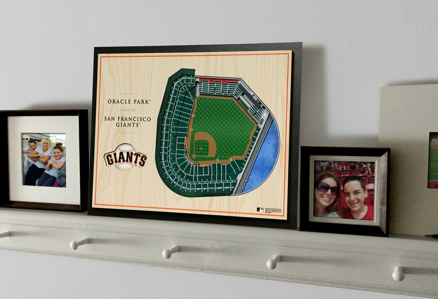 San Francisco Giants 5 Layer StadiumViews 3D Wall Art
