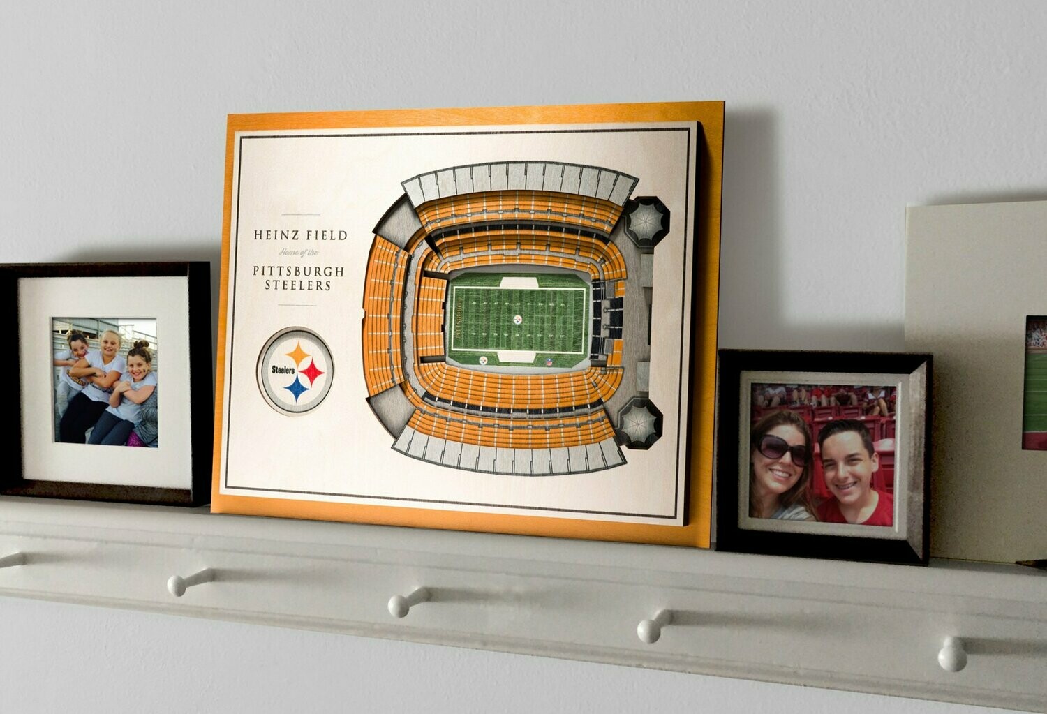 Pittsburgh Steelers 5 Layer StadiumViews 3D Wall Art
