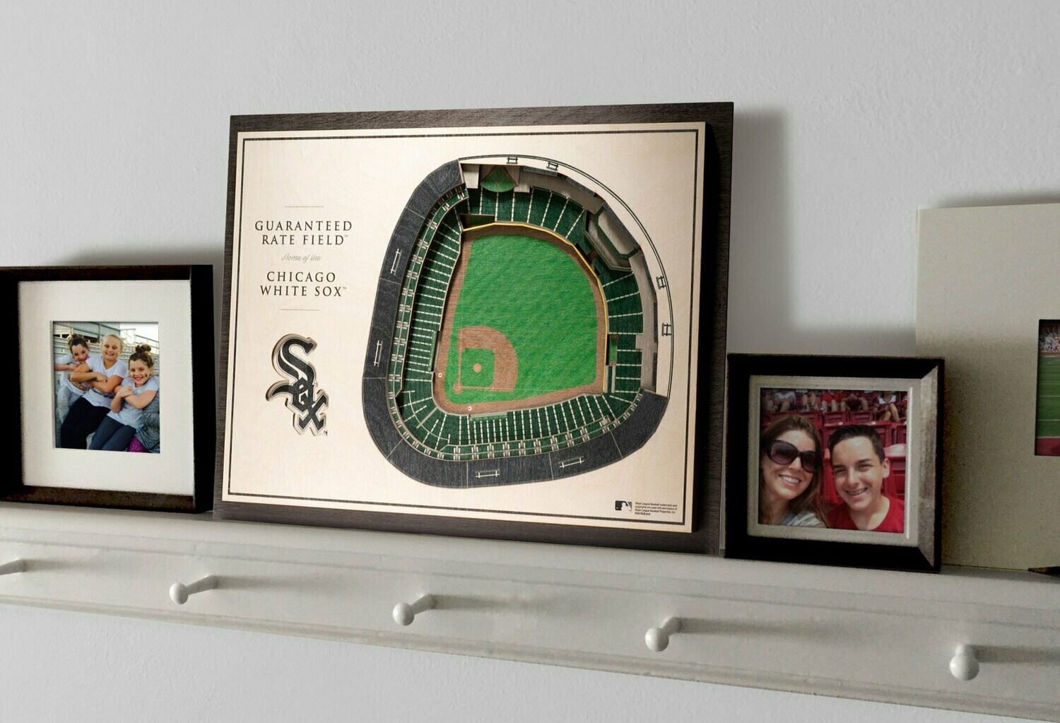 Chicago White Sox 5 Layer StadiumViews 3D Wall Art