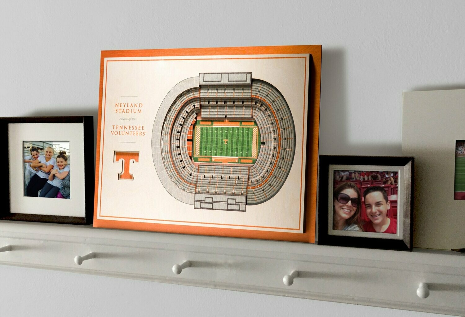 Tennessee Volunteers 5 Layer StadiumViews 3D Wall Art