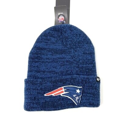 New England Patriots Men’s 47 Brand Toboggan Cuffed Knit Hat