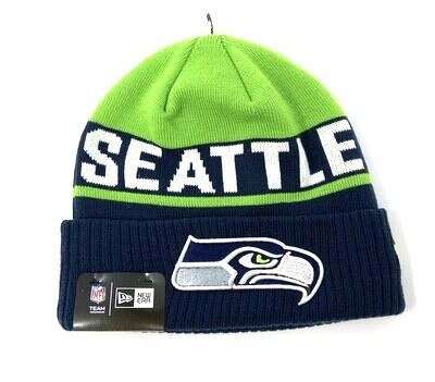 Seattle Seahawks New Era Cuffed Kid's Knit Hat