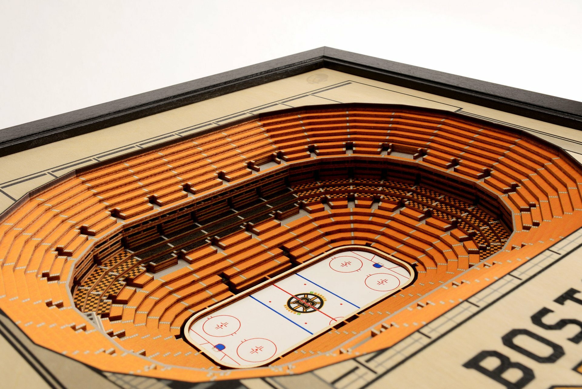  YouTheFan NHL Boston Bruins 25-Layer StadiumViews 3D