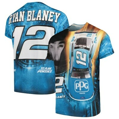 Ryan Blaney Men's Team Penske Racing Sublimated T-Shirt