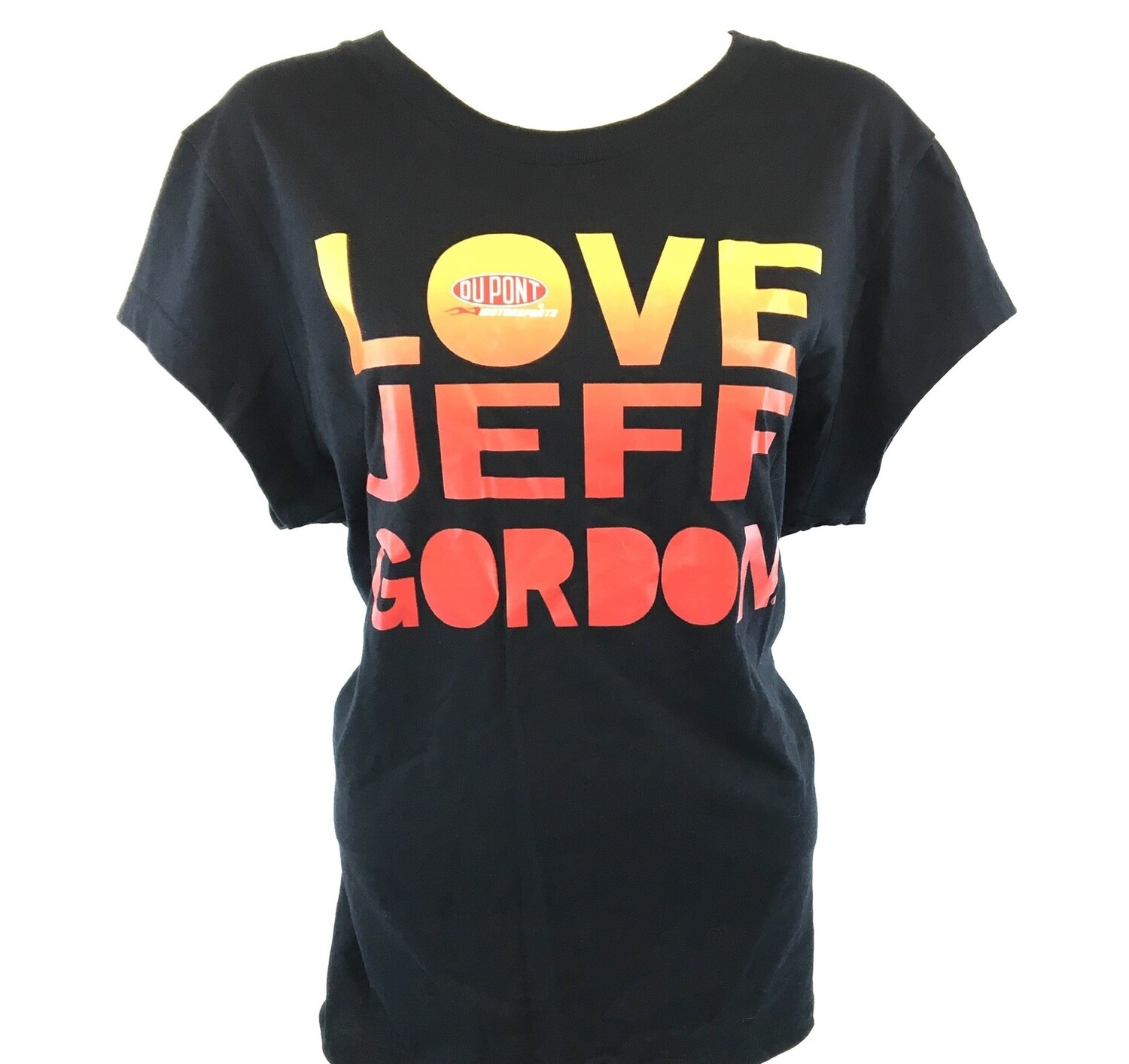Jeff Gordon Women’s DuPont Motorsports Black Racing T-Shirt