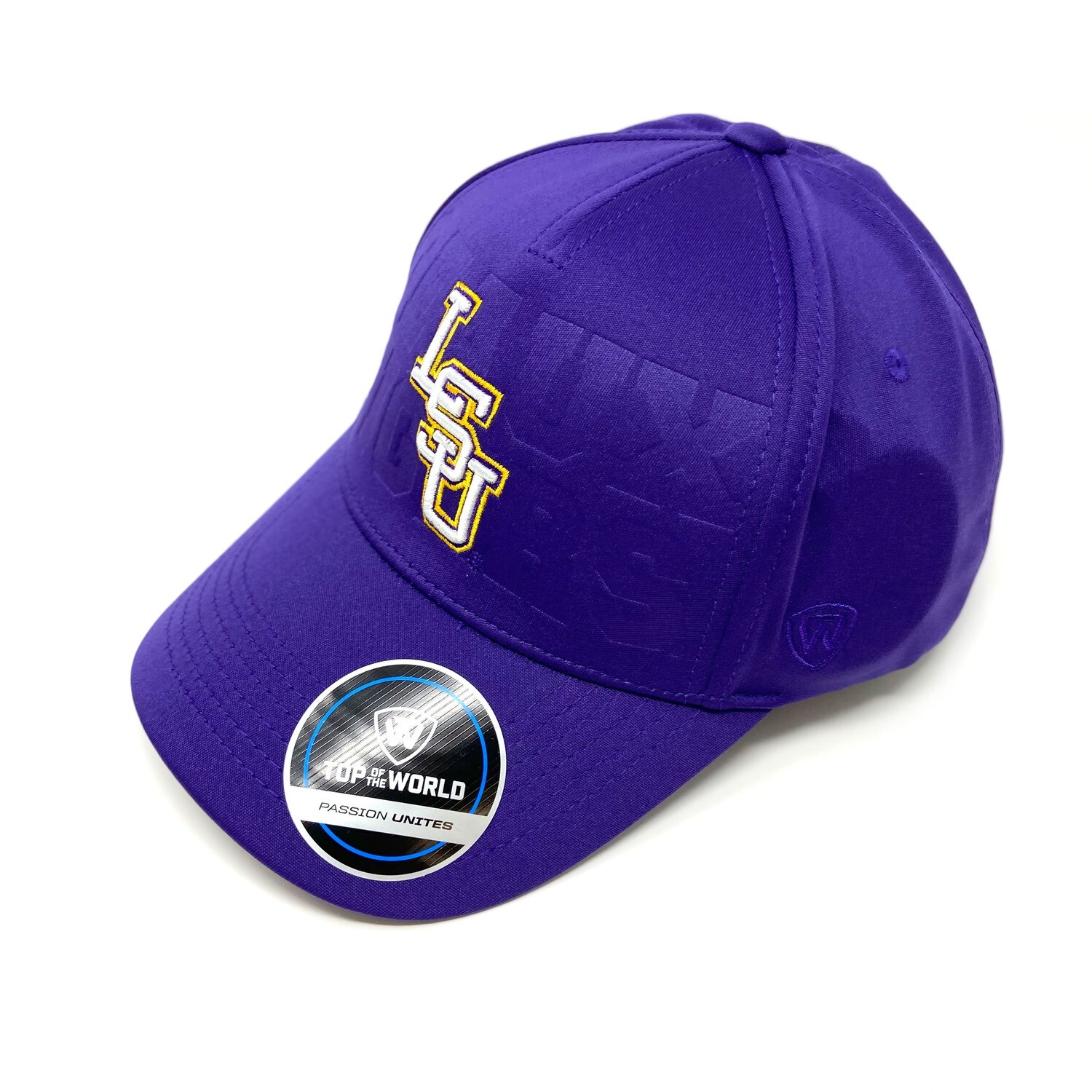 LSU Tigers Men's Top of the World Snapback Adjustable Hat