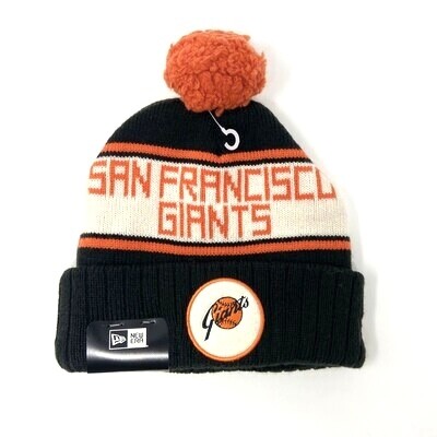San Francisco Giants Men’s New Era Cuffed Pom Knit Hat