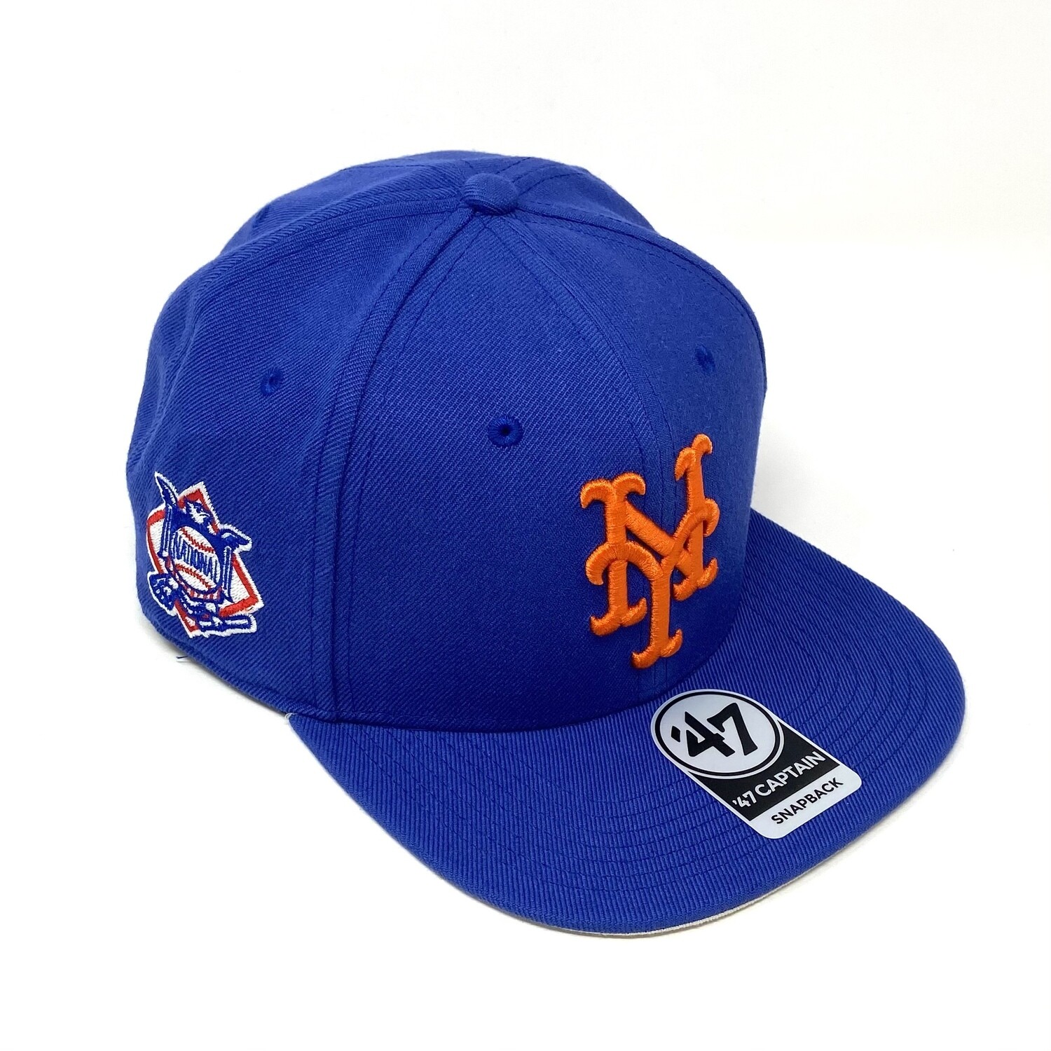 New York Mets Men's 47 Brand Captain Snapback Hat