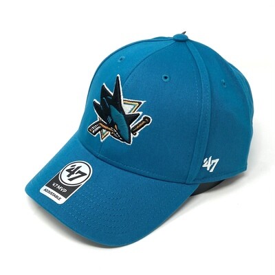 San Jose Sharks Men’s 47 Brand MVP Adjustable Hat