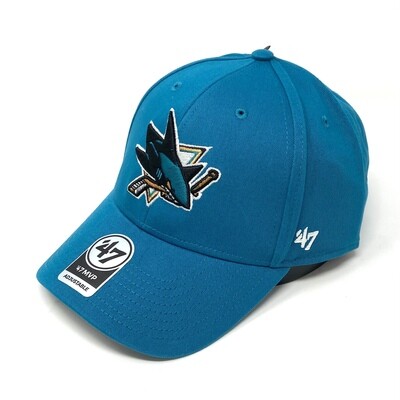 San Jose Sharks Men’s 47 Brand MVP Adjustable Hat San Jose Sharks Men’s 47 Brand MVP Adjustable Hat