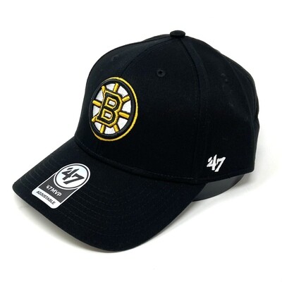 Boston Bruins Men's 47 Brand MVP Adjustable Hat Boston Bruins Men's 47 Brand MVP Adjustable Hat