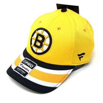 Boston Bruins Men’s Fanatics Authentic Pro Adjustable Hat