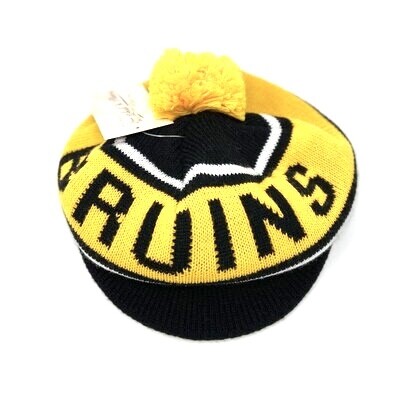 Boston Bruins Men’s Mitchell & Ness Pom Knit Hat Boston Bruins Men’s Mitchell & Ness Pom Knit Hat
