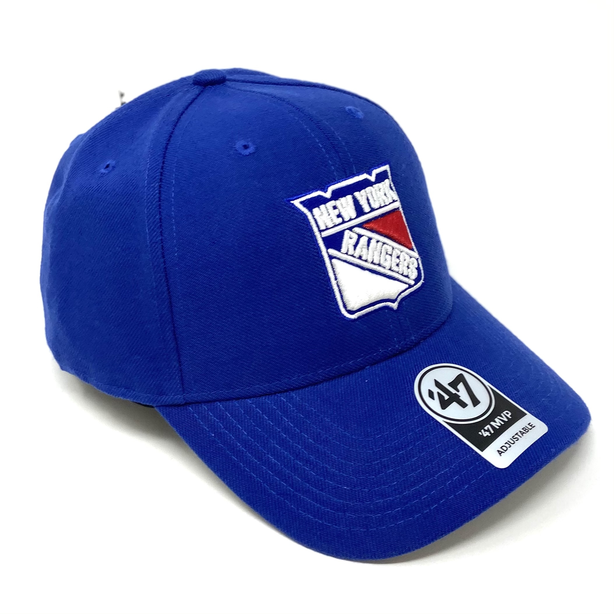 47 Brand Overhand Script MVP Cap - NY Rangers - Adult