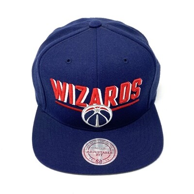 Washington Wizards Men’s Mitchell & Ness Snapback Hat