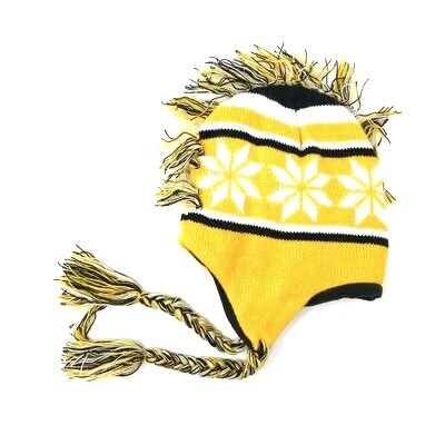 Pittsburgh Steelers Men's Tassel Team Color Knit Hat