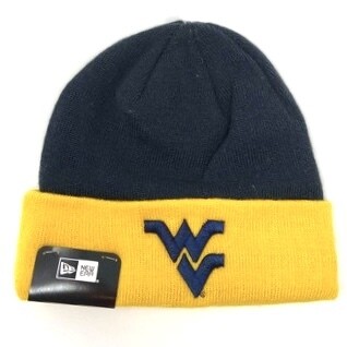 West Virginia Mountaineers Men's New Era Cuffed Knit Hat