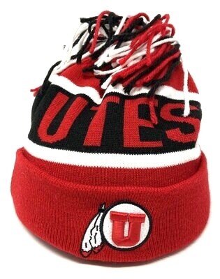 Utah Utes Men's New Era Knit Hat