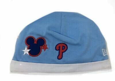 Philadelphia Phillies New Era Newborn Infant Knit Cap Featuring Mickey Mouse