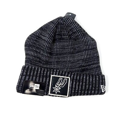 San Antonio Spurs Men's New Era Cuffed Knit Hat San Antonio Spurs Men's New Era Cuffed Knit Hat