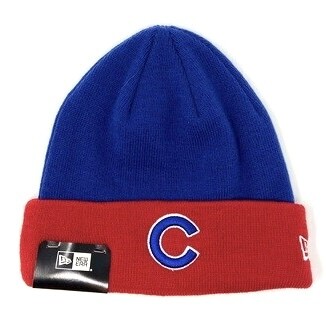 Chicago Cubs Men's New Era Cuffed Knit Hat