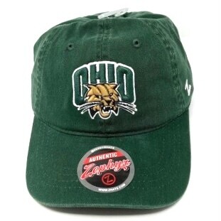 Ohio Bobcats Men's Green Zephyr Adjustable Hat