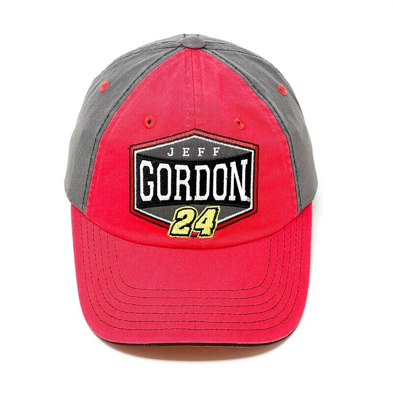 Jeff Gordon Men's Checkered Flag Sports Nascar Adjustable Hat