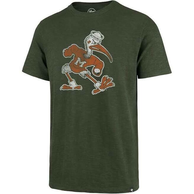 Miami Hurricanes Men's Vintage Grit 47 Scrum T-Shirt