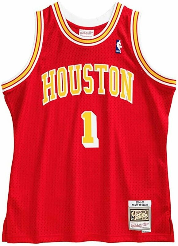 Houston Rockets Tracy McGrady 2004-05 Red Mitchell & Ness Men's Swingman Jersey
