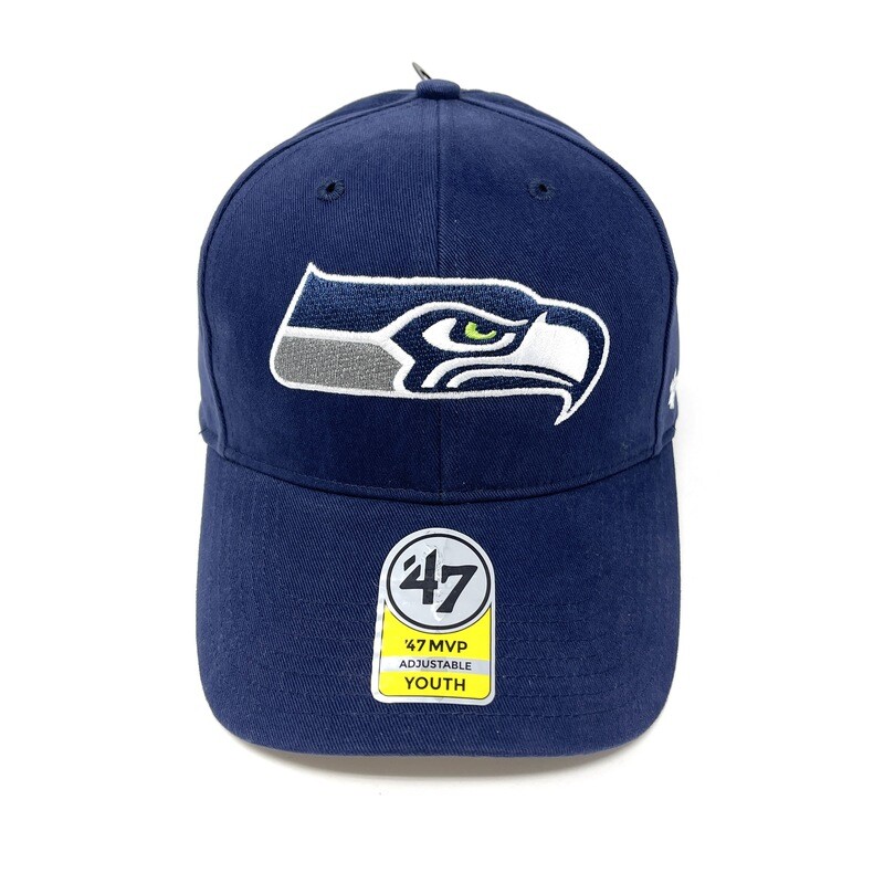 Seattle Seahawks 47 Brand Youth MVP Adjustable Hat Seattle Seahawks 47 Brand Youth MVP Adjustable Hat