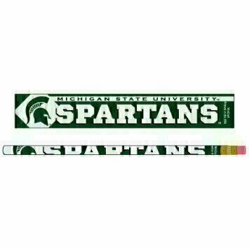 Michigan State Spartans 6 Pack Pencils