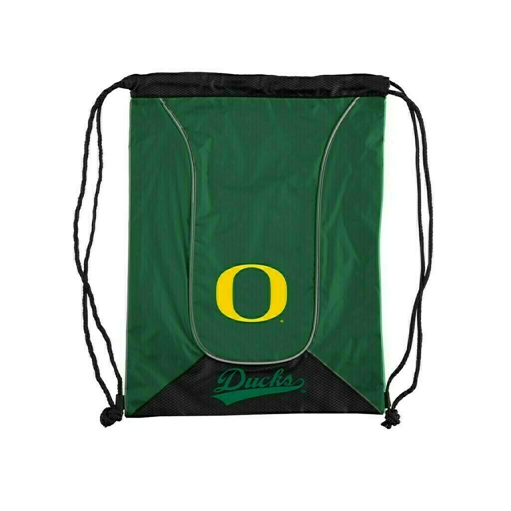 Oregon Ducks Double Header Drawstring Backpack