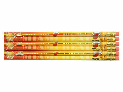 Miami Heat 6 Pack Pencils