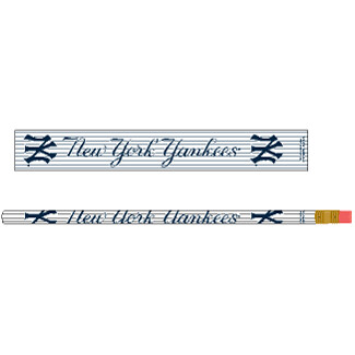 New York Yankees 6 Pack Pencils New York Yankees 6 Pack Pencils