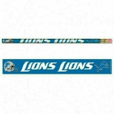 Detroit Lions 6 Pack Pencils