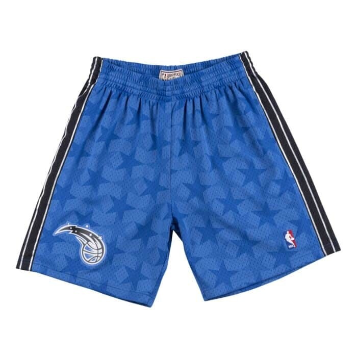 Orlando Magic 2000-01 Men's Blue Stars Mitchell & Ness Swingman Shorts