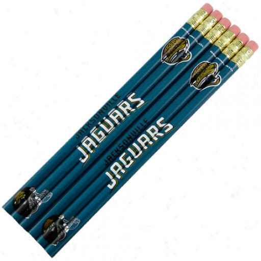 Jacksonville Jaguars 6 Pack Pencils