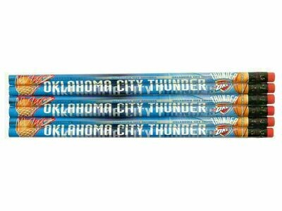 Oklahoma City Thunder 6 Pack Pencils