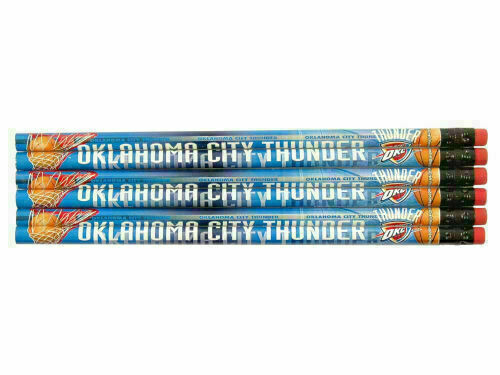 Oklahoma City Thunder 6 Pack Pencils