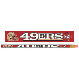 San Francisco 49ers 6 Pack Pencils