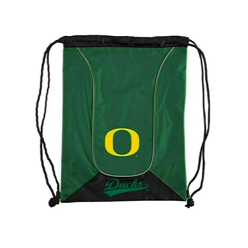 Oregon Ducks Double Header Drawstring Backpack