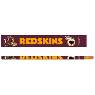Washington Redskins 6 Pack Pencils