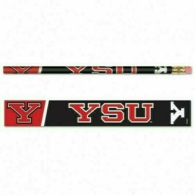 Youngstown State Penguins 6 Pack Pencils