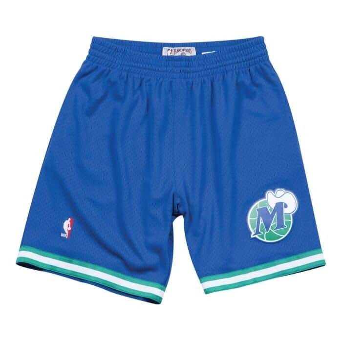 Dallas Mavericks 98-99 Men's Blue Mitchell & Ness Swingman Shorts